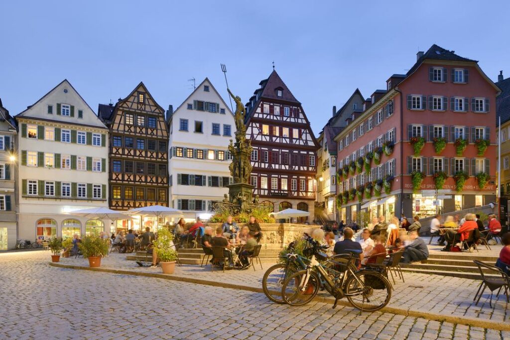 Tübingen Evening Marketplace