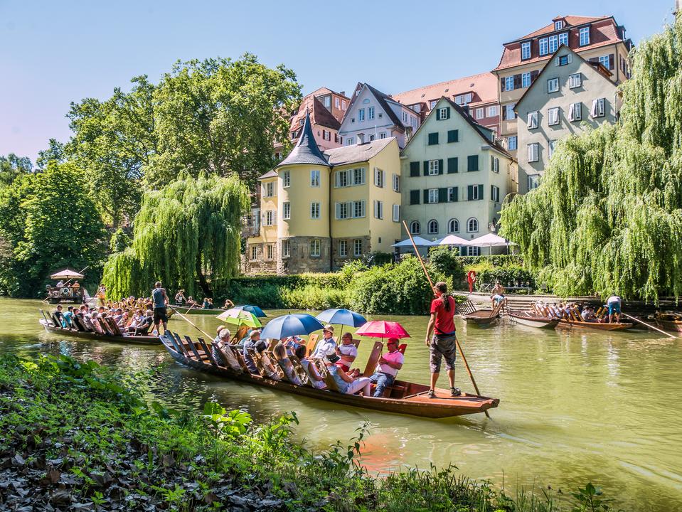 Tuebingen Neckar River