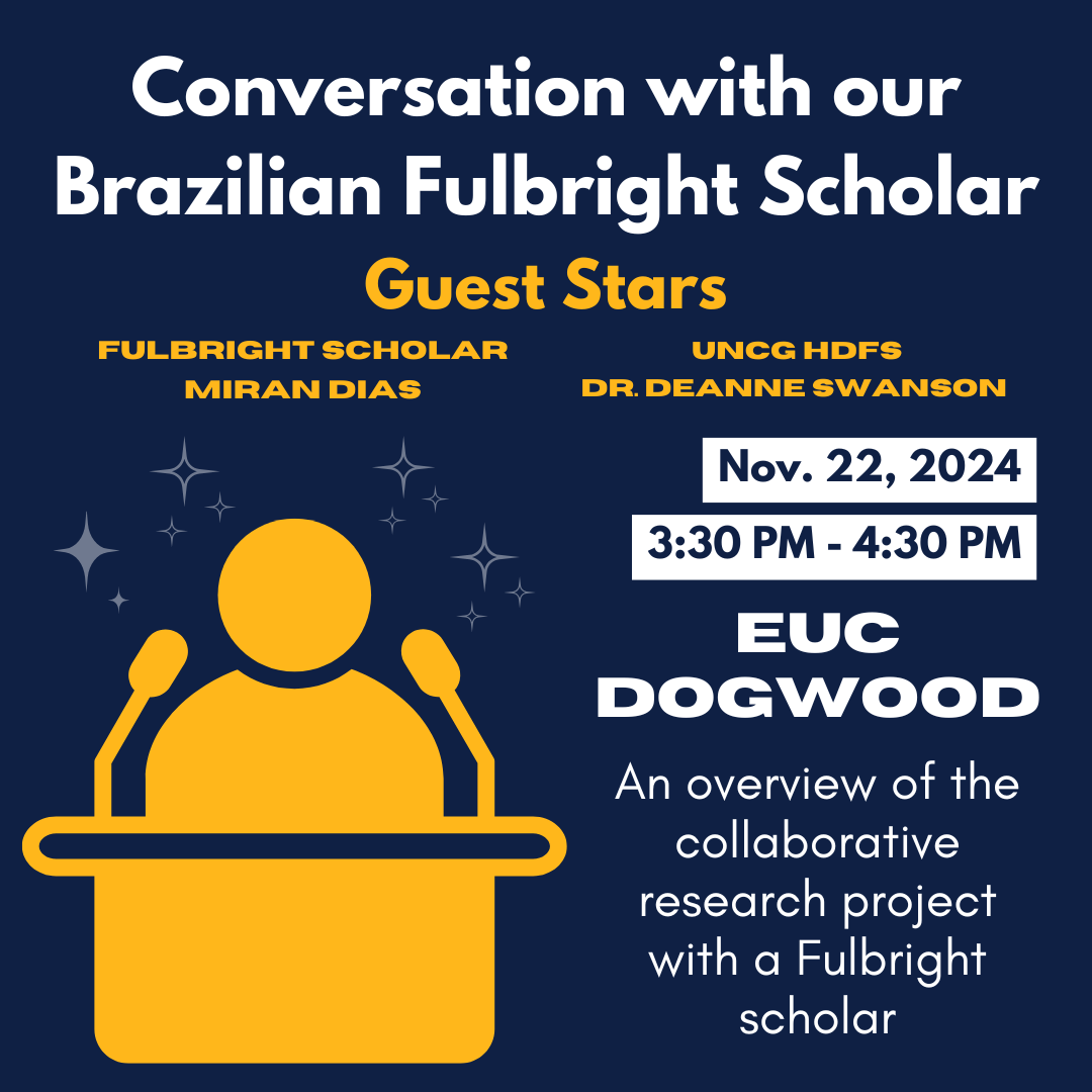 Vibrant graphic version of event details